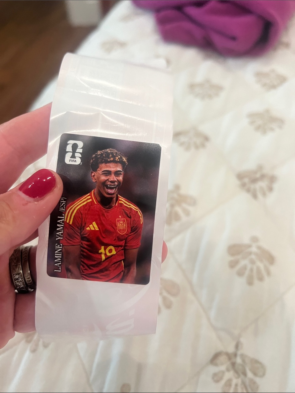 Lamine Yamal (ESP) Panini Coca-Cola sticker